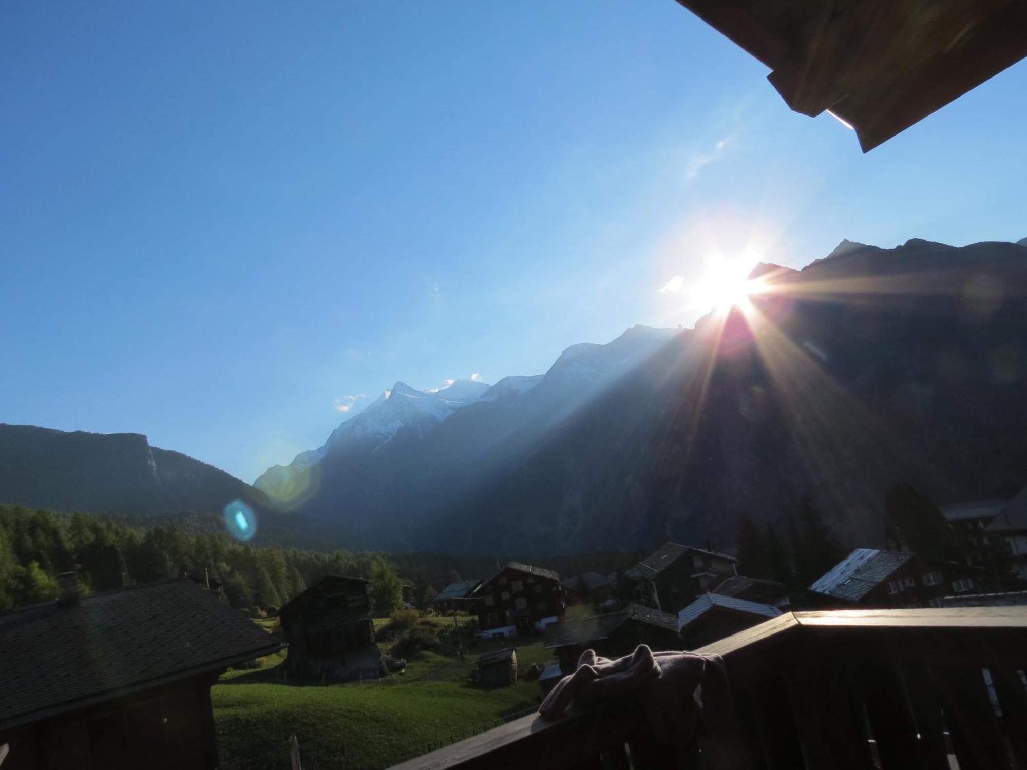 Chalet Safran Grächen Extérieur photo