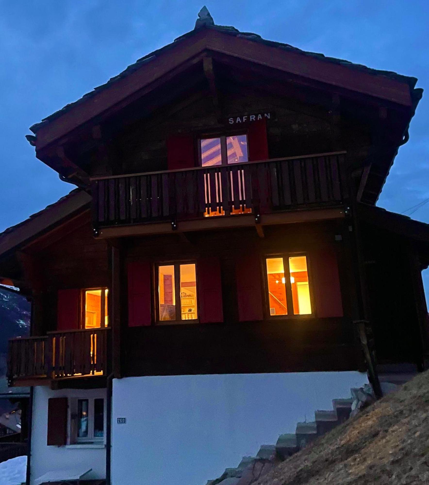 Chalet Safran Grächen Extérieur photo